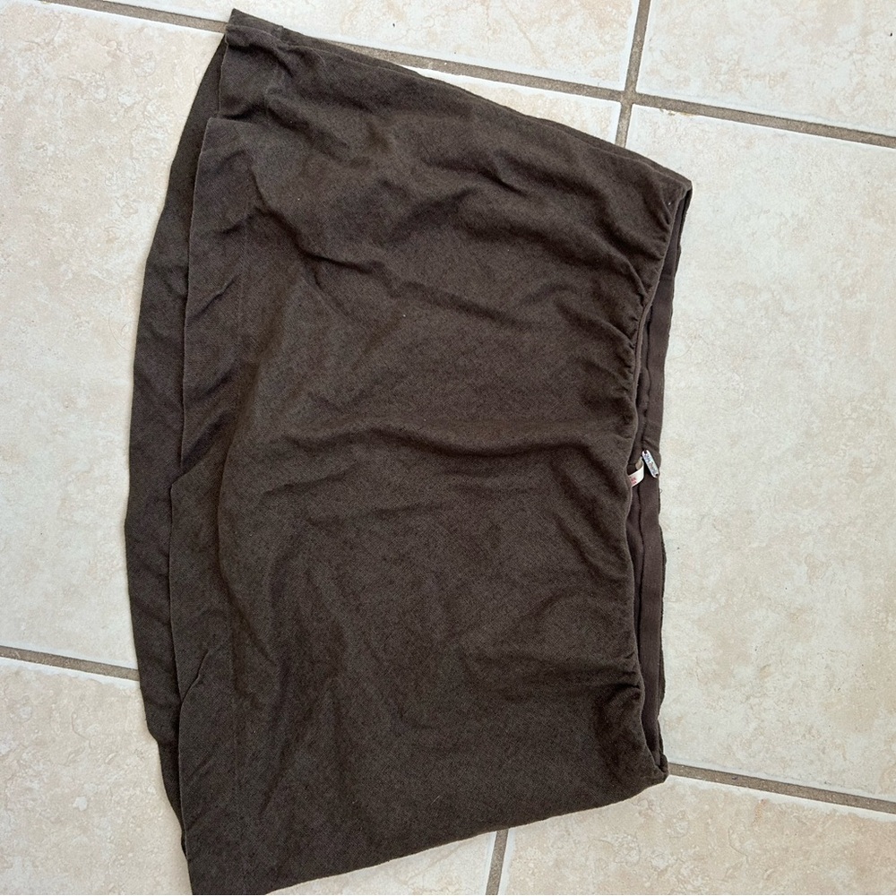 Free People Chocolate Brown Skirt
